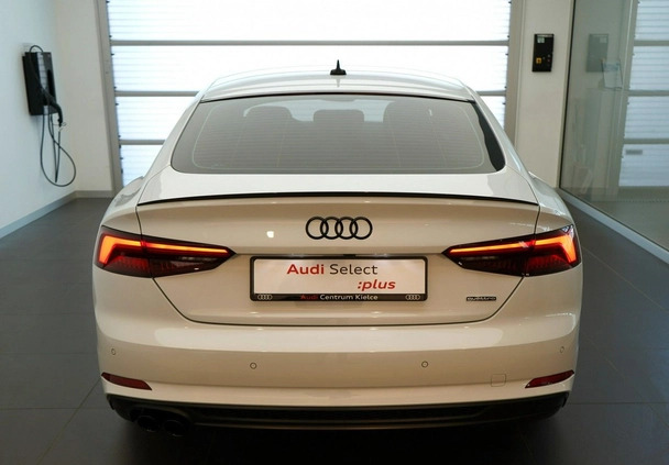 Audi A5 cena 179850 przebieg: 90295, rok produkcji 2019 z Rybnik małe 781